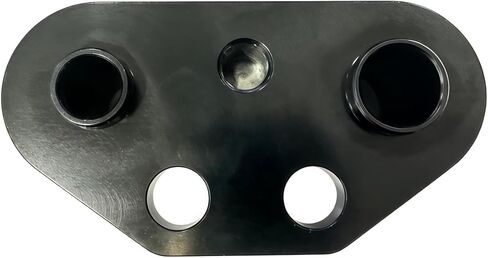 SD7B10 7176 Sanden محول ضاغط التيار المتردد المناسب 6061-T6 سبائك الألومنيوم مصقول النهاية باللون الأسود، تركيبات موصل سريع A/C in Kuwait