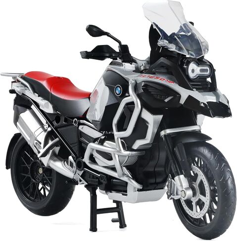 لعبة نموذج دراجة نارية 1:12 لسوزوكي GSX R1000R معدنية مصبوبة مع نموذج دراجة نارية بلاستيكي لا يتطلب تجميع هدية موتو صغيرة نهائية للبالغين (أزرق) in Kuwait