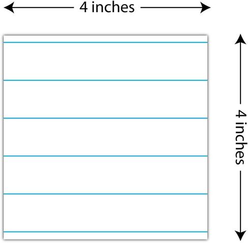 Dry Erase Notes - Magnetic Dry Erase Notes - Notepad/Writing Pad Design - 4" x 4" (5 Pack) in Kuwait