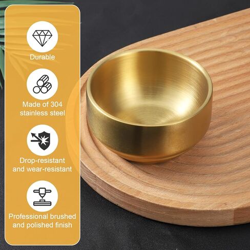Paper Clip Holder for Desk Stainless Steel Paperclip Holder Round Gold Office Desk Accessories Gold Desks Accessories Cute Elegant Desks Organizer for Binder Clips in Kuwait