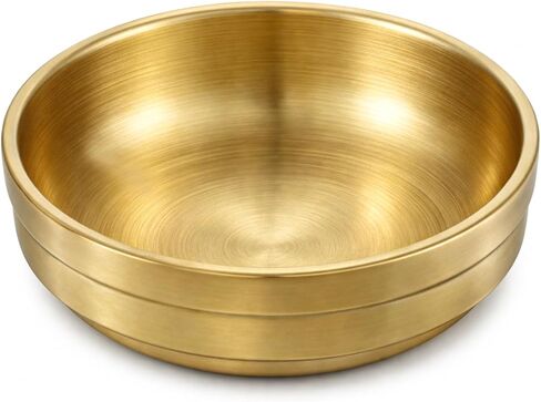 Gold PaperClip Holder, Gold Stainless Steel Paper Clip Organizer for Desk Binder Clips Holder Bowls with Non-Slip Base for Holding Small Parts Office Accessories in Kuwait