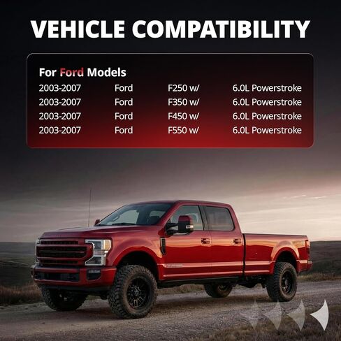أنابيب المبرد الداخلي EVIL ENERGY متوافقة مع 2003-2007 Ford F250 F350 F450 F550 6.0L Powerstroke، مجموعة أنابيب المبرد الداخلي من الألومنيوم الجانب الساخن والبارد، فضي in Kuwait