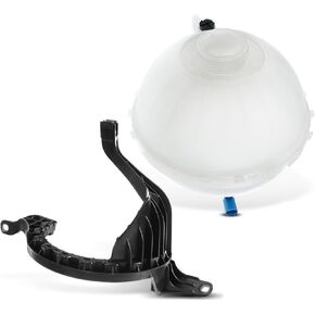 YHTAUTO Engine Coolant Recovery Overflow Reservoir Expansion Tank W/ Bracket & Sensor For BMW 528i 528i xDrive 2012-2016 2.0L Sedan Turbocharged, Replace for# 17138614293, 17137649733, 17137619189