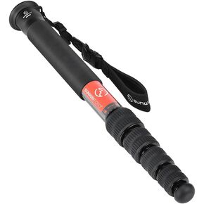 SUNWAYFOTO M3650C CF Monopod 36mm Top Section 10kg 22lb Max Load Carbon Fiber 1/4" / 3/8" Super Portable