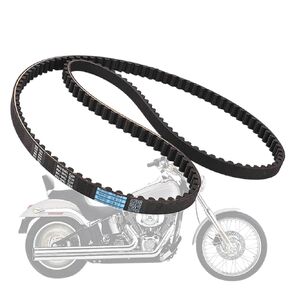 133 Tooth Rear Drive Belt Spare Parts, 3/4in. 20mm 14mm Pitch for Harley Davidson 2007-11 Softail FXST, FXSTB, FLSTF Replace #40073-07, 1204-0053