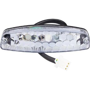 LED Rear Tail Brake Lights Aftermarket Replacement Parts Fit for 50cc 70 Cc 90cc 110cc 125cc 150cc Taotao SunL JCL Coolster Roketa Kazuma Chinese ATVs Quad Baja Jonway 4 Wheeler.