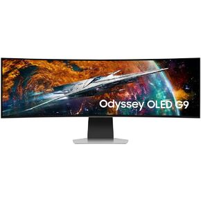 SAMSUNG LS49CG954SNXZA-RB شاشة ألعاب ذكية منحنية مقاس 49 بوصة Odyssey Neo G9 OLED 5120x1440 240 هرتز - مُجددة معتمدة in Kuwait