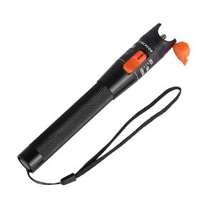 Visual Fault Locator,ON THE WAY 10mW 10KM Red Light Fiber Optic Cable Tester Meter with 2.5 mm Universal Connector FC Male to LC Female Adapter for CATV Telecommunications Engineering Maintenance