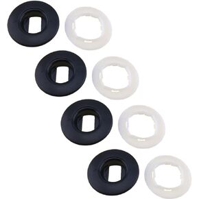 JIFFYYNY 4 Car Mat Clips Floor Holders Fixing Clamps Clips for Toyota Lexus