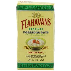 FLAHAVAN'S Irish Porridge Oats, 17.5-Ounce Bags (Pack of 6) in Saudi Arabia