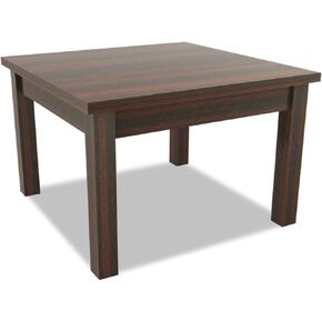Alera ALEVA7520BK Valencia Series Occasional Table, Rectangle,23-5/8w X 20d X 20-3/8h, Black