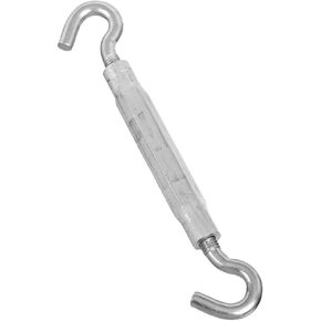 National Hardware N222-026 2174 Hook/Hook Turnbuckles in Zinc, 3/8" x 10-1/2"