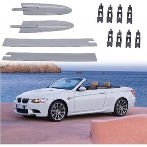 Convertible Roof Top Hinge Cover Clips Kit Right and Left 54377184037 54377184047 54377184038 54377184048 54377187747 for BMW E93 335i 430i M3 M4 F83