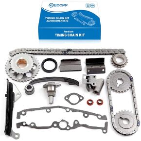 ECCPP Timing Chain Kit fits for 1995 1998 for NISSAN 200SX NX Sentra 1.6L TK3024 9-4174S