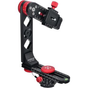 Andoer 720 Degree Panoramic Tripod Head with Arca-Swiss Ball Head Quick Release Plate Max. Load 10kg for Nikon Canon Sony DSLR Camera