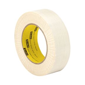 3M Glass Cloth Electrical Tape 69, 1.5" Width x 36yd Length (1 roll), White