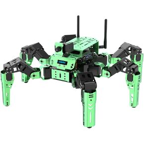 HIWONDER JetHexa Hexapod Robot Kit for Jetson Nano 3D Depth Camera, G4 Lidar and Lidar Mapping Navigation ROS AI Robot Kit (Advanced Kit)