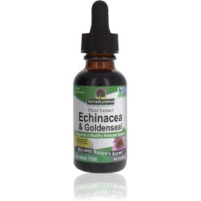 Nature's Answer Enchinacea & Goldenseal | Supports a Healthy Immune System | Super Concentrated Pure Extract | Alcohol-Free, Gluten-Free, Vegan & Kosher Certified 1oz