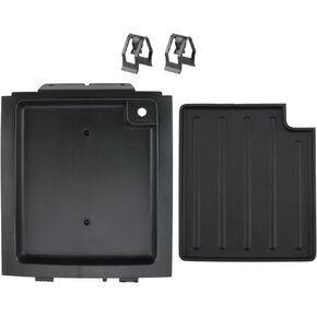 Carbhub Dash Upper Center Bezel Panel Trim Tray Fit for Ford F-150 2004-2008 Black Aux Input Dash Upper Center Bezel Panel
