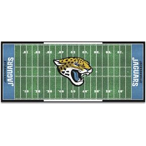 FANMATS 7355 Jacksonville Jaguars Field Runner Rug - 30in. x 72in.