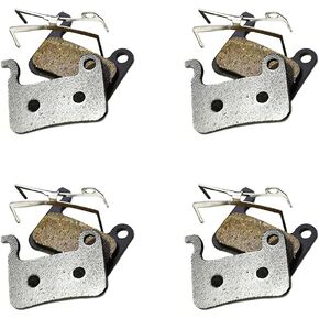 MTB Bike Bicycle Disc Brake Pads Semi-Metallic Cycling Brake Pads Fit for Shimano SRAM AVID Hayes TEKTRO Magura Formula 4 Pairs