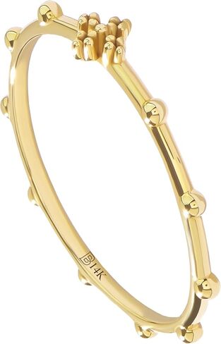 14k Solid Gold Stacking Rings for Women Thin Real Gold Dainty Rings Stackable Rings Colored Cubic Zirconia Rings Thin Everyday Rings in Saudi Arabia