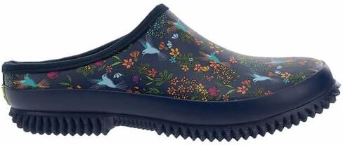 Western Chief Women's Waterproof Slip-On Garden Clog Hummingbird - Navy Blue in Saudi Arabia