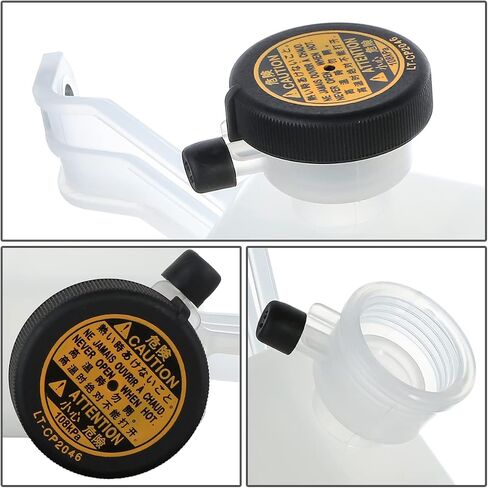 DNA MOTORING OEM-RT-TO3014136 خزان تدفق سائل التبريد مع غطاء متوافق مع 11-17 لكزس CT200h / 10-12 HS250h / 10-15 بريوس / 12-15 بريوس بلج إن / 12-18 بريوس V in Saudi Arabia
