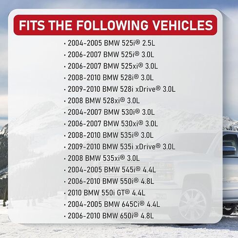 خزان خزان سائل تبريد المحرك البديل مع غطاء ومستشعر - متوافق مع BMW - 525i، 525xi، 528i، 528xi، 530i، 530xi، 535i، 535xi، 545i، 550i، 645Ci - 17137519219، 17137542986، 603-351 in Kuwait