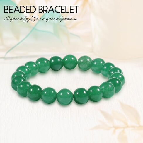 10mm Amethyst Bracelet for Women Men,Natural Stone Amethyst Crystal Bead Healing Soothing Stretchable Bracelet,Adjustable Beaded Bracelet for Anxiety Relief, Spiritual Healing in Kuwait