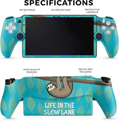 Carbon Fiber Gaming Skin Compatible with PS5 Portal Remote Player - Artic Camo - Premium 3M Vinyl Protective Wrap Decal Cover - Easy to Apply | Crafted in The USA by MightySkins in Saudi Arabia