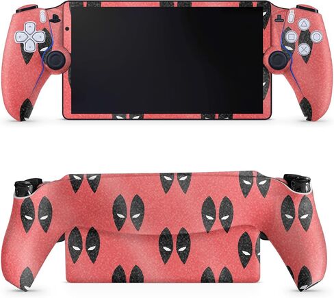 Carbon Fiber Gaming Skin Compatible with PS5 Portal Remote Player - Artic Camo - Premium 3M Vinyl Protective Wrap Decal Cover - Easy to Apply | Crafted in The USA by MightySkins in Saudi Arabia