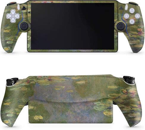 Carbon Fiber Gaming Skin Compatible with PS5 Portal Remote Player - Artic Camo - Premium 3M Vinyl Protective Wrap Decal Cover - Easy to Apply | Crafted in The USA by MightySkins in Saudi Arabia