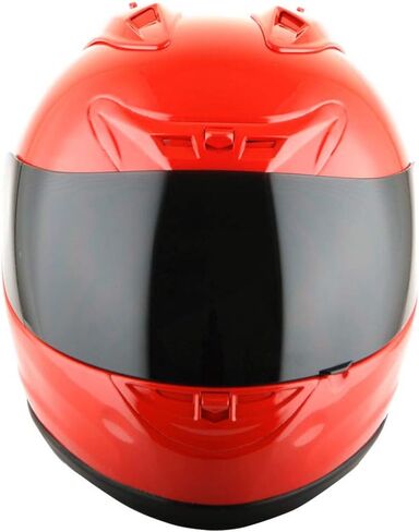 1Storm New Motorcycle Bike Full Face Helmet JH901 Matt Black + One Extra Clear Shield: JH901 in Kuwait