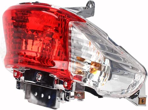 Minho Rear Tail Light Turn Signal Tail-light Lamp Assembly for Chinese GY6 49cc 50cc Scooter Mopeds ATV Taotao Sunny ATM-50 Halogen P21W/5W Yellow Light in Saudi Arabia
