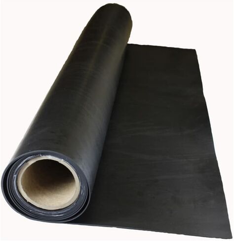 لفة مطاطية، EPDM، عرض المطاط 12 بوصة، طول المطاط 5 أقدام، سمك المطاط 3/8 بوصة، 60 أمبير، دعم عادي in Saudi Arabia