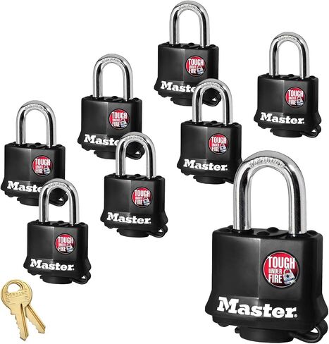 Master Lock (1) Keyed Alike Padlock w/Thermoplastic Coating - 311KA-1 in Saudi Arabia