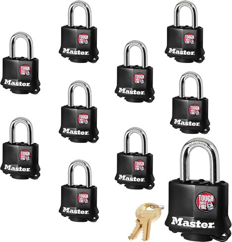 Master Lock (1) Keyed Alike Padlock w/Thermoplastic Coating - 311KA-1 in Saudi Arabia