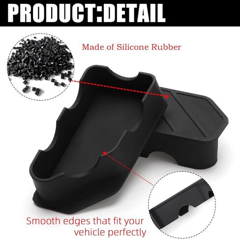 JERBOR 4Pack Silicone Pickup Trucks BedRail Stake Pocket Covers for Chevy Silverado 1999-2014 and GMC Sierra 2010-2014 Truck Bed Rail Stake Pocket Plugs in Kuwait