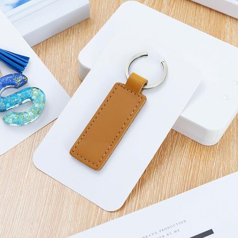 Keychain Display Cards with Self-Sealing Bags, 100 PCS 3'' x 4.7'' Keychain Holder for Display Keyring Jewelry Packaging Supplies (Black) in Saudi Arabia