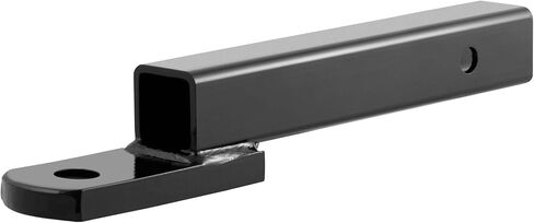CURT 45250 Class 3 Trailer Hitch Ball Mount, Fits 2-Inch Receiver, 7,500 lbs, 1-Inch Hole, 2-In Drop, 3/4-Inch Rise, Gloss Black Powder Coat in Saudi Arabia