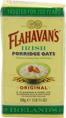 FLAHAVAN'S Irish Porridge Oats, 17.5-Ounce Bags (Pack of 6) in Saudi Arabia