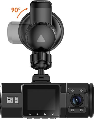 VANTRUE N2 Pro(2023) منفذ USB من النوع C مثبت على الزجاج الأمامي للسيارة in Kuwait