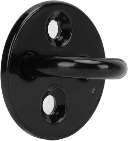 5 قطع 304 من الفولاذ المقاوم للصدأ لوحة العين، لوحة عين دائرية شديدة التحمل، خطافات حلقة تثبيت على الحائط سوداء سميكة، لوحة سقف لوحة العين على شكل حرف U، شماعة تثبيت على السقف (5 مم) in Kuwait