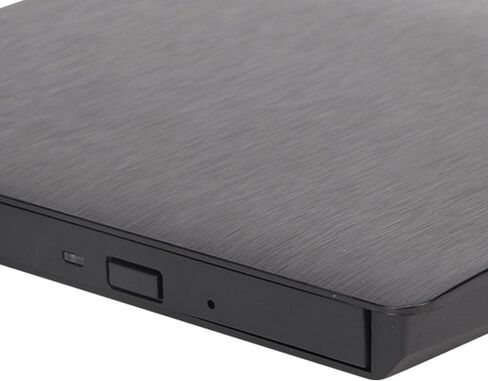 محرك أقراص DVD خارجي، USB3.0 وType C ثنائي المنفذ CD DVD + / - RW Drive مشغل DVD للكمبيوتر المحمول CD ROM Burner لـ SATA ODD القياسي in Kuwait