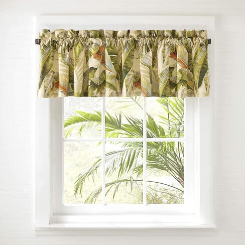 ستارة الحمام Tommy Bahama Home Palmiers، مقاس 72 × 96، باللون الأخضر in Saudi Arabia
