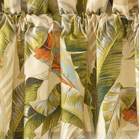 ستارة الحمام Tommy Bahama Home Palmiers، مقاس 72 × 96، باللون الأخضر in Saudi Arabia