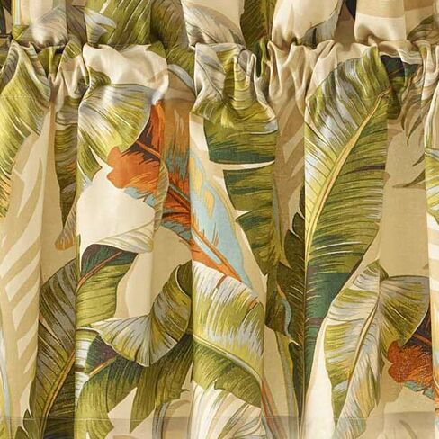 ستارة الحمام Tommy Bahama Home Palmiers، مقاس 72 × 96، باللون الأخضر in Saudi Arabia