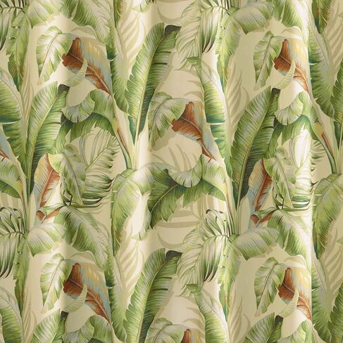 ستارة الحمام Tommy Bahama Home Palmiers، مقاس 72 × 96، باللون الأخضر in Saudi Arabia