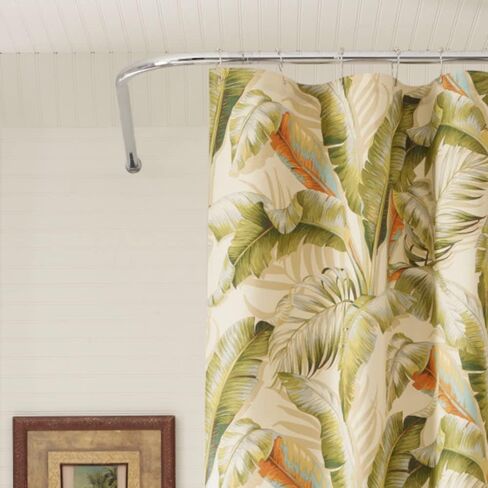 ستارة الحمام Tommy Bahama Home Palmiers، مقاس 72 × 96، باللون الأخضر in Saudi Arabia
